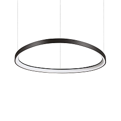 pendant luminaire GEMINI 810 round, adjustable IP20, black