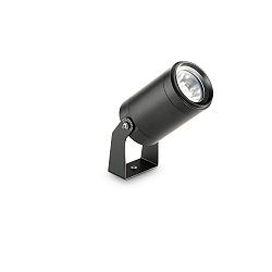 LED floor spot STARLIGHT, IP68, � 7.5cm, aluminium, dark grey, 10W 3000K 850lm, open cable end