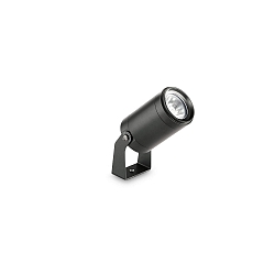 LED floor spot STARLIGHT, IP68, � 5cm, aluminium, lead grey, 5.5W 3000K 500lm, open cable end
