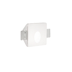 Recessed LED wall luminaire WALKY-3, IP20, 1W 3000K 60lm, CRi >90, plaster paintable