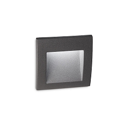 wall recessed luminaire WIRE FI D9 down, asymmetrical, switchable IP65, anthracite 