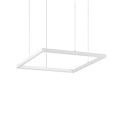 pendant luminaire ORACLE SLIM 50 square, adjustable IP20, white