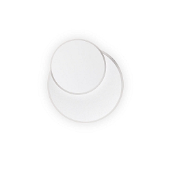 wall luminaire POUCHE round IP20, white