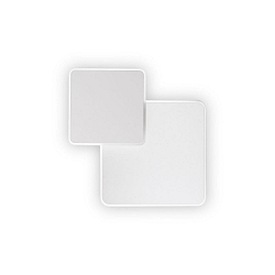 wall luminaire POUCHE square IP20, white