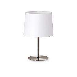 table lamp SET UP 235 E27 IP20, nickel