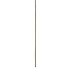 pendant luminaire FILO 1 flame, adjustable IP20, brass