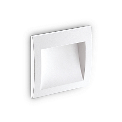 wall recessed luminaire WIRE FI D14 down, asymmetrical, switchable IP65, white 