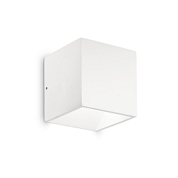 outdoor wall luminaire RUBIK up / down, square IP54, white
