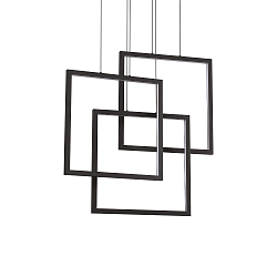pendant luminaire FRAME adjustable IP20, black
