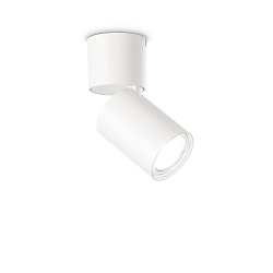 Ceiling spot TOBY, incl. LED GU10 5W 3000K 480lm, rotatable, tiltable, white