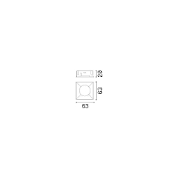 reflector BENTO square