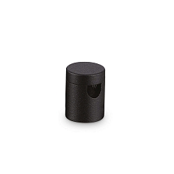cable holder SUPPORTO CAVO 14X16 with strain relief, with threaded rod, black