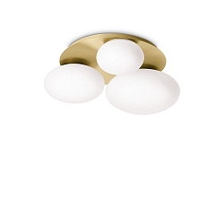 ceiling luminaire NINFEA PL3 3 flames GX53 IP20, white