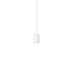 pendant luminaire ARCHIMEDE cylindrical IP20, white 
