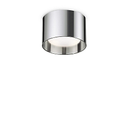 ceiling luminaire SPIKE PL1 ROUND GX53 down, round, rigid GX53 IP20, chrome 
