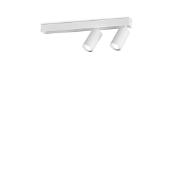 ceiling luminaire PROFILO 2 flames GU10 IP20