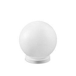 table lamp CARTA 40 E27 IP20, white dimmable