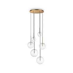 pendant luminaire EQUINOXE G4 IP20, chrome 