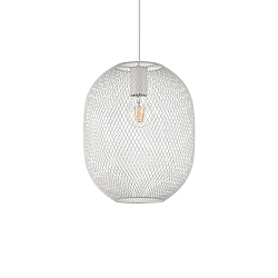 pendant luminaire NET 1 E27 IP20, white dimmable