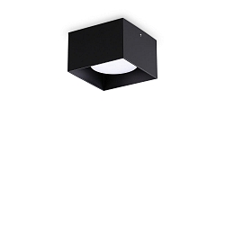 ceiling luminaire SPIKE PL1 SQUARE GX53 down, square, rigid GX53 IP20, black matt 