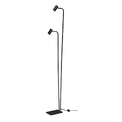 floor lamp GINGER PT2 2 flames GU10 IP20, black 