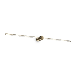 wall luminaire FILO IP44, brushed brass 