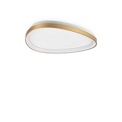 ceiling luminaire GEMINI 61 on/off IP20, brushed brass 