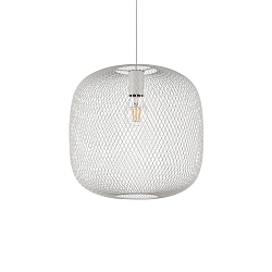 pendant luminaire NET 3 E27 IP20, white dimmable