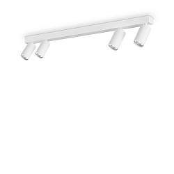 ceiling luminaire PROFILO 4 flames GU10 IP20
