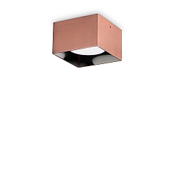 ceiling luminaire SPIKE PL1 SQUARE GX53 down, square, rigid GX53 IP20, copper, burnished 