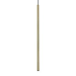 pendant luminaire ULTRATHIN D100 ON-OFF round IP20, brass 