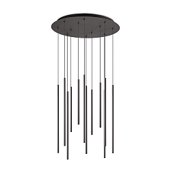 pendant luminaire FILO 12 flames IP20