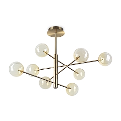 pendant luminaire EQUINOXE 8 flames G4 IP20