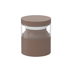 socket luminaire BOEING H015 cylindrical, switchable, with diffuser IP65, anthracite, mat 