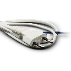 connection cable with plug, white