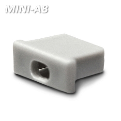 Accessory for profile MINI-AB10 - endcap, silver