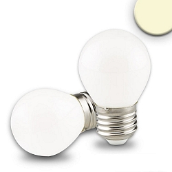 LED filament ILLU in drop shape G45, E27, 4W 2700K 335lm, dimmable, milky