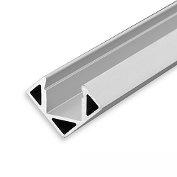 corner profile CORNER11, anodised aluminium