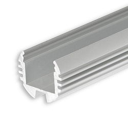 LED roundprofil ROUND12, anodized aluminium, 200cm