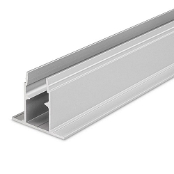Outdoor mounting rail MR3 for LED-Strips, high, incl. mounting foot 100cm