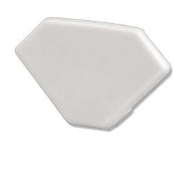Accessory for profile CORNER12 - endcap (1 pc.), PVC, EC31, closed