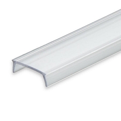 Accessory for profile SURF12(FLAT) / DIVE12(FLAT) / ROUND12 / tile profile - cover COVER1, opal / satined, 200cm
