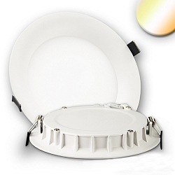 LED downlight ultraflat, dynamic white, IP42, � 15.7cm, 15W ColorSwitch 2600|3100|4000K 1100lm 110�, CRI >90, dimmable