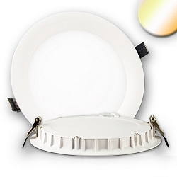 LED downlight ultraflat, dynamic white, IP42, � 21cm, 24W ColorSwitch 2600|3100|4000K 1950lm 110�, CRI >90, dimmable