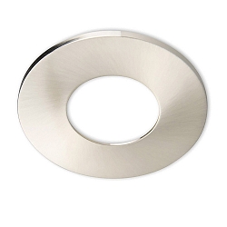 Aluminium cover for recessed spot Sys-68, round