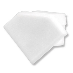 Accessory for profile CORNER11 - endcap (1 pc.), EC41W, white, closed