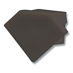 Accessory for profile CORNER11 - endcap (1 pc.), EC41B, black, closed