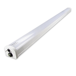 Linear LED luminaire PROFESSIONAL, IP66 IK10, 150cm, 60W 4000K 7500lm 120�, impact resistant, Quick mount