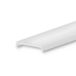 Accessory for profile SURF24(FLAT) / DIVE24(FLAT) - cover COVER18, clear, 85% translucency, 200cm