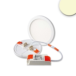 LED downlight Flex 8W, IP52, UGR<19, suitable for offices, DA 5-10cm, not dimmable, white, 8W 3000K 700lm 120�